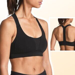 THE NORTH FACE T-Back Sports Bra Sz XS Black